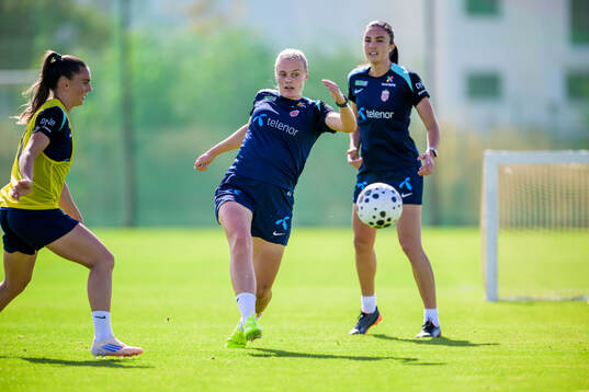 Mathilde Harviken of the women's national football team of