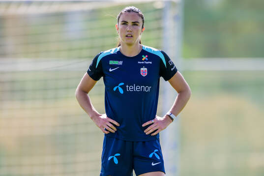 Ingrid Syrstad Engen of the women's national football team