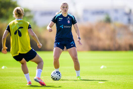 Mathilde Harviken of the women's national football team of