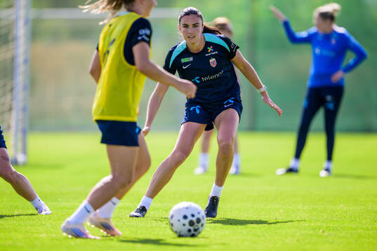 Ingrid Syrstad Engen of the women's national football team