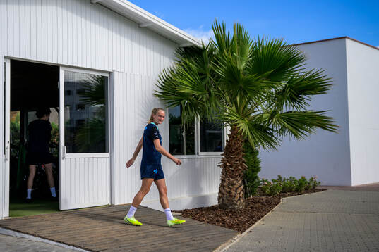 Frida Maanum of the women's national football team of