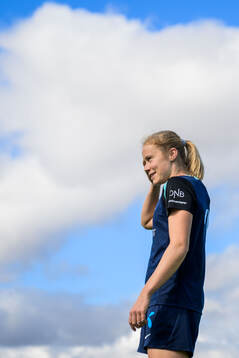 Julie Blakstad of the women's national football team of