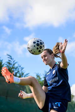 Elisabeth Terland of the women's national football team of