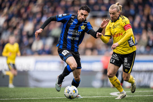 Sirius Joakim Persson och Elfsborgs Niklas Hult