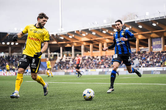 Elfsborgs Arber Zeneli och Sirius Joakim Persson
