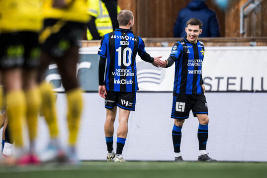 Sirius Isak Bjerkebo jublar med Melker Heier