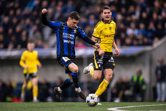 Sirius Isak Bjerkebo och Elfsborgs Rasmus Wikström