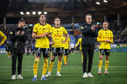 Elfsborgs Daniel Granli, Rasmus Wikström, tränare Oscar