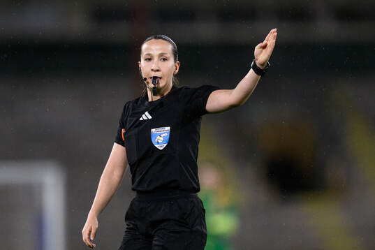 Referee Selma Griberg
