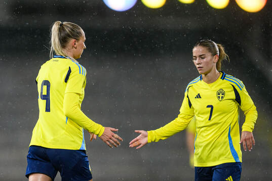 Ellen Wangerheim and Johanna Renmark of Sweden