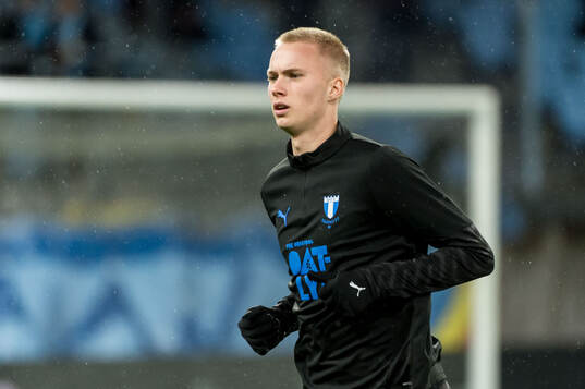 Malmö FFs Daniel Gudjohnsen
