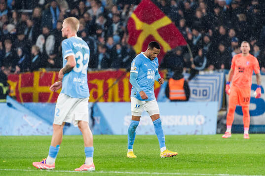 Malmö FFs Martin Olsson deppar