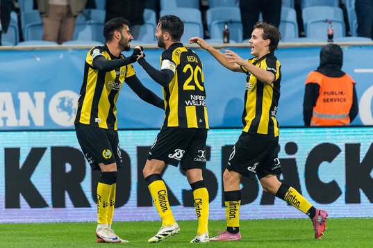 Hammarbys Montader Madjed, Nahir Besara och Hampus Skoglund