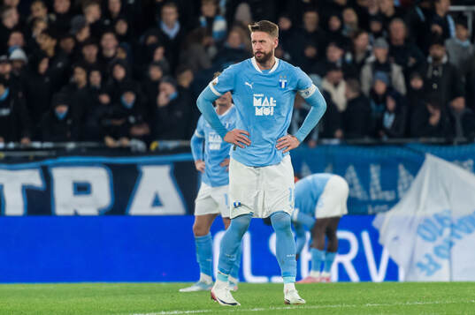 Malmö FFs Pontus Jansson deppar