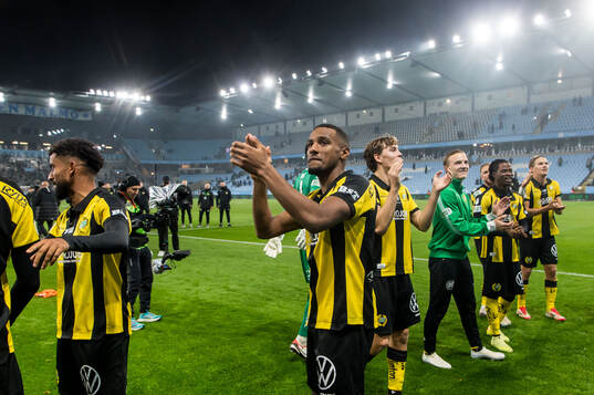 Hammarbys Paulos Abraham jublar