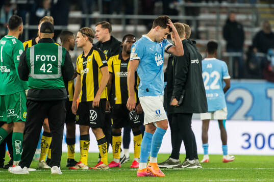 Malmö FFs Colin Rösler deppar