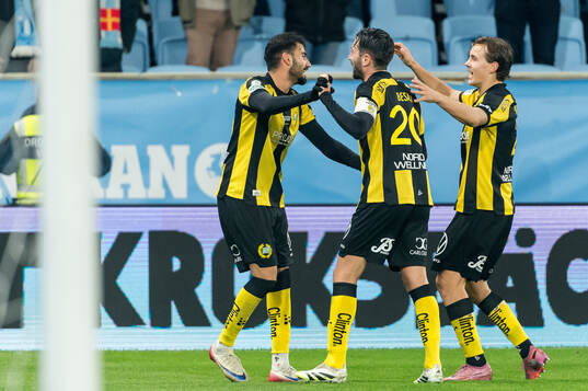 Hammarbys Montader Madjed, Nahir Besara och Hampus Skoglund