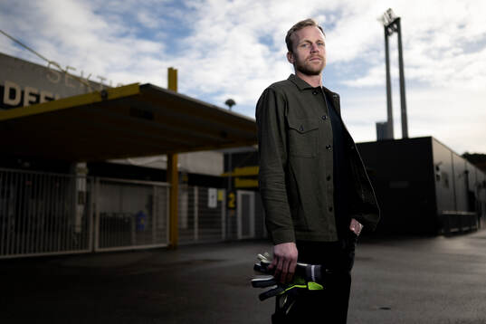 Häckens målvakt Peter Abrahamsson