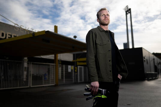 Häckens målvakt Peter Abrahamsson
