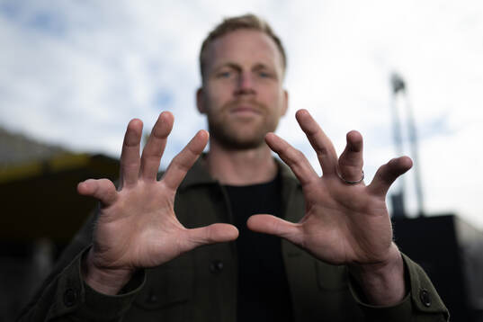 Häckens målvakt Peter Abrahamsson