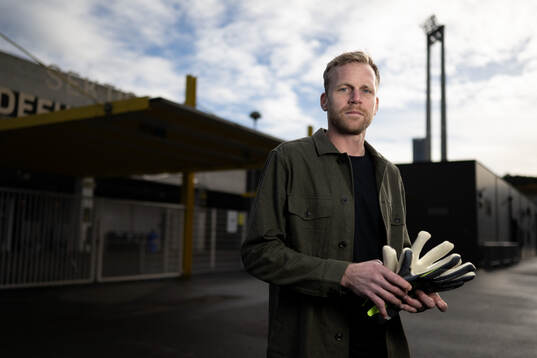 Häckens målvakt Peter Abrahamsson