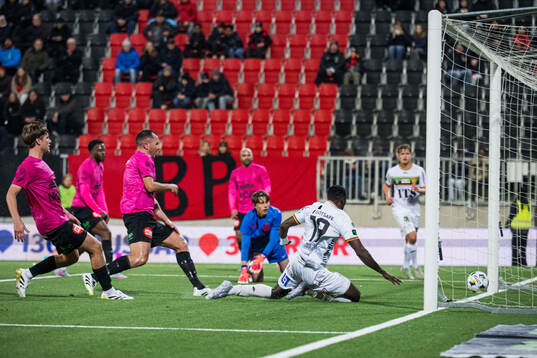 GAIS Ibrahim Diabate gör 0-2