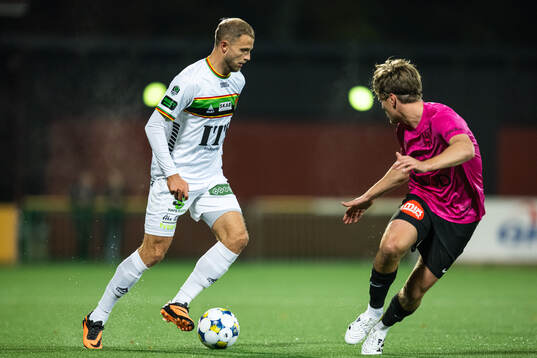 GAIS Gustav Lundgren och Brommapojkarnas Victor Lind