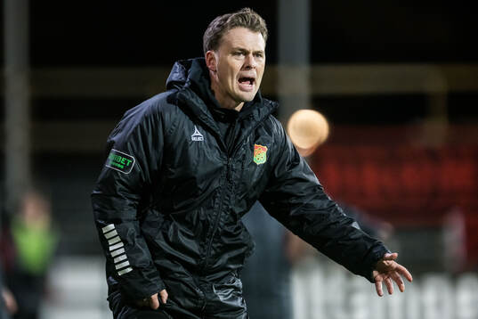 GAIS tränare Fredrik Holmberg