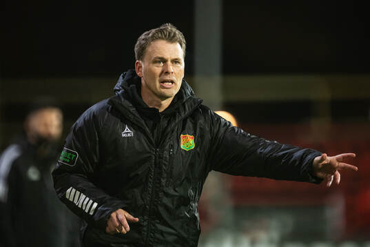 GAIS tränare Fredrik Holmberg