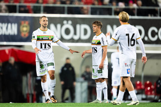 GAIS Gustav Lundgrenm, Kevin Holmén och Rasmus Niklasson