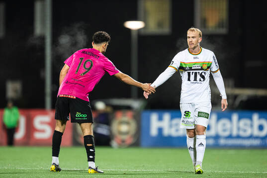 Brommapojkarnas Daleho Irandust och GAIS Robin Wendin