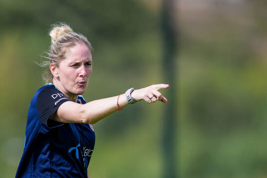 Head coach Gemma Grainger