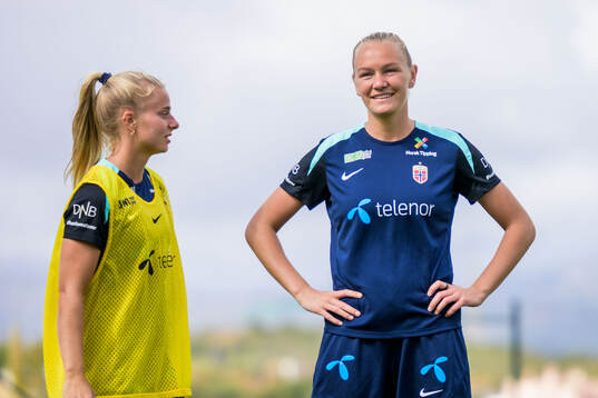 Emilie Woldvik and Frida Maanum