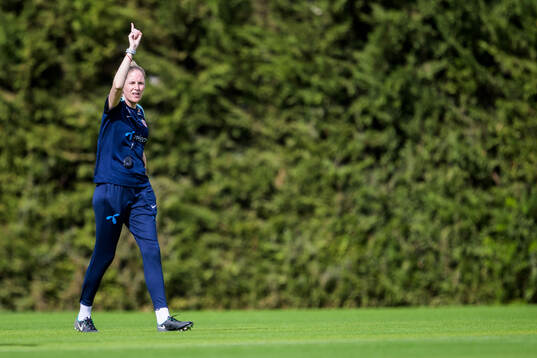 Head coach Gemma Grainger