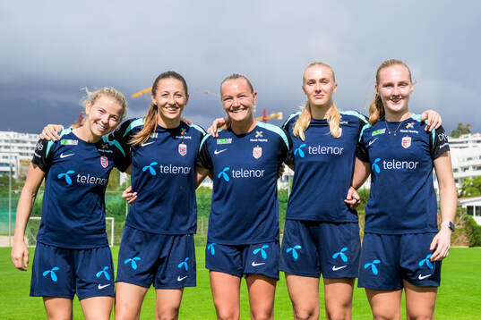 Justine Kielland, Goalkeeper Cecilie Fiskerstrand, Frida