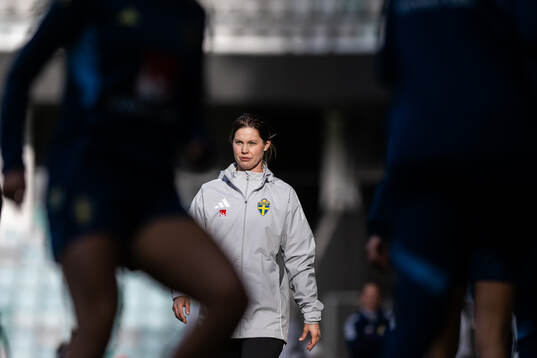 Physiologist Kristin Geirsdottir of the Swedish women's