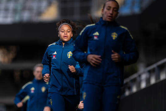Felicia Schröder of the Swedish women's national football