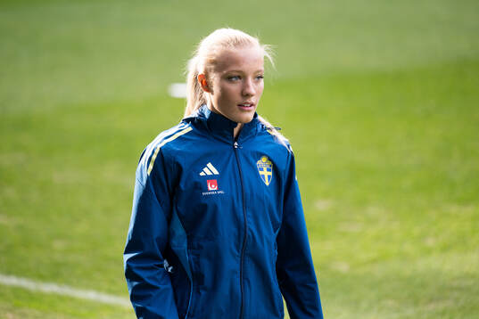 Smilla Holmberg of the Swedish women's national football