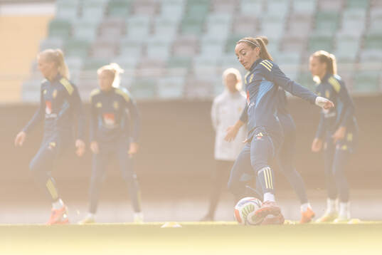 Kosovare Asllani of the Swedish women's national football