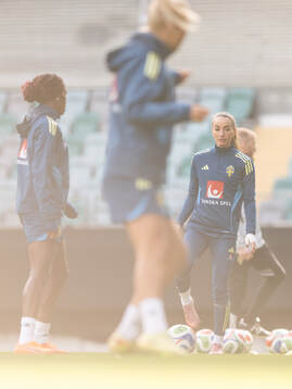Kosovare Asllani of the Swedish women's national football