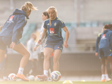 Smilla Holmberg of the Swedish women's national football