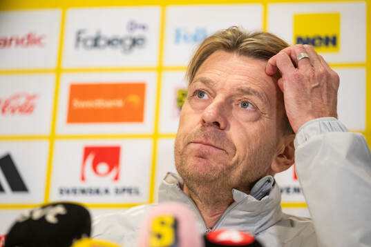 Head coach Tony Gustavsson of the Swedish women's national