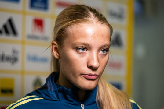 Smilla Holmberg of the Swedish women's national football