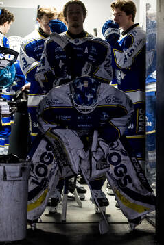 Leksands målvakt Jakob Hellsten