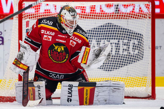 Luleås målvakt Joel Lassinantti