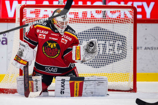 Luleås målvakt Joel Lassinantti