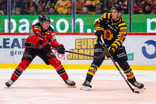 Luleås Pontus Andreasson och Skellefteås Pontus Johansson