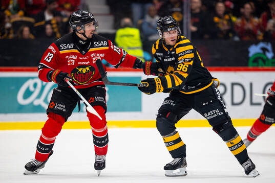 Luleås Eetu Koivistoinen och Skellefteås Rickard Hugg