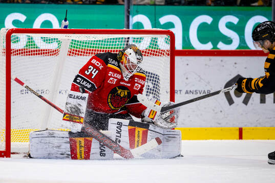 Luleås målvakt Joel Lassinantti