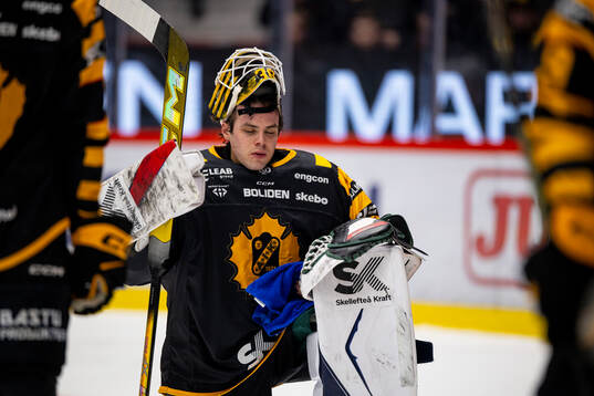 Skellefteås målvakt Strauss Mann